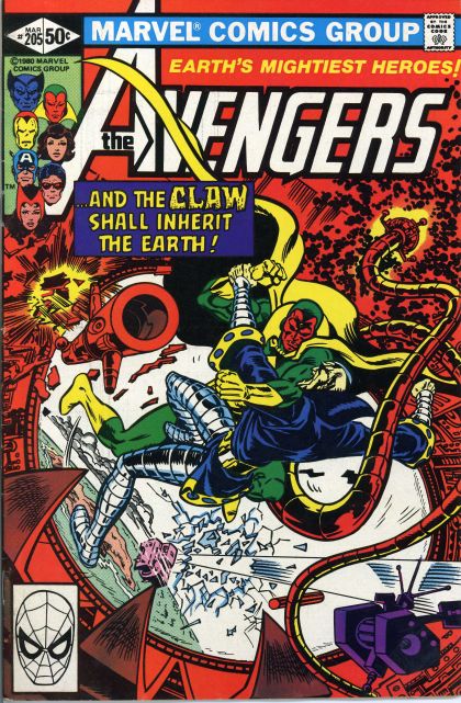 The Avengers, Vol. 1 Shadow of the Claw! 205A