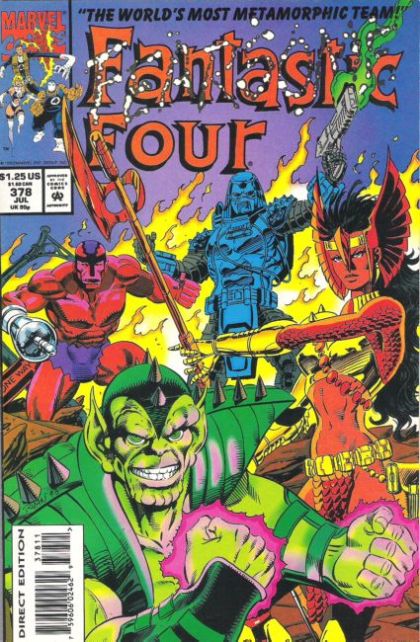 Fantastic Four, Vol. 1 Chaos In The Courtroom 378A