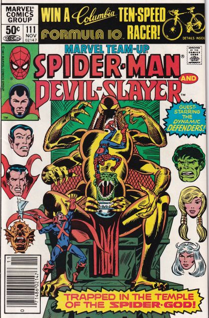 Marvel Team-Up, Vol. 1 Spider-Man and Devil-Slayer: Of Spiders and Serpents! 111B