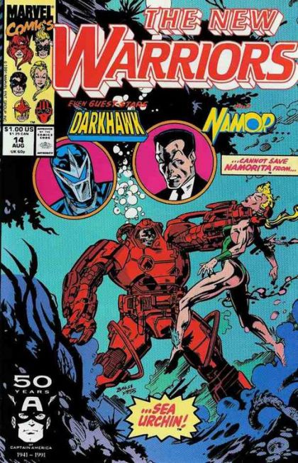 The New Warriors, Vol. 1 A Breeze Of An Underwater Wind 14A