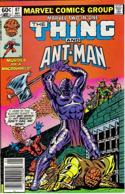 Marvel Two-in-One, Vol. 1 Menace Of The Microworld! 87B
