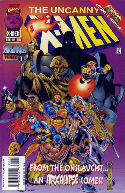 Uncanny X-Men, Vol. 1 Onslaught - Phase 1: --Apocalypse Lives! 335A