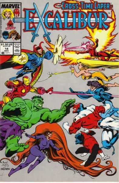 Excalibur, Vol. 1 The Cross-Time Caper, Part 3: Too Many Heroes 14A