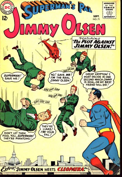 Superman's Pal Jimmy Olsen The Plot Against Olsen / Jimmy Olsen Meets Cleopatra / The Nine Lives of Jimmy Olsen 71
