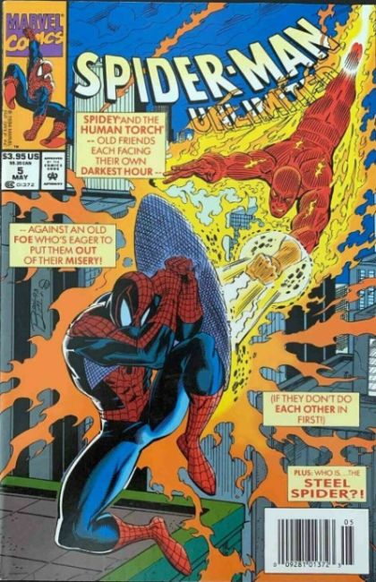 Spider-Man Unlimited, Vol. 1 Estranged Tales; Look Who's Back!; Steel Spider, Street Justice 5B