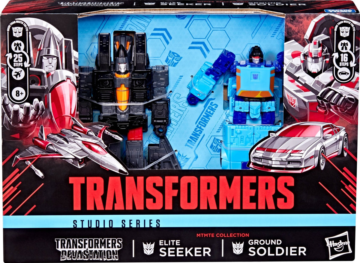 Transformers - Studio Series MTMTE Collection - Elite Seeker & Ground Soldier