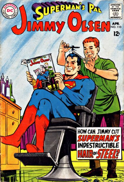 Superman's Pal Jimmy Olsen Jimmy Olsen's Blackest Deeds / The Menace of Superman's Fan Mail 110