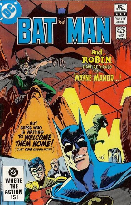 Batman, Vol. 1 "Shadow Play" / "The Man, The Bullet, The Cat" Pt 1 348A