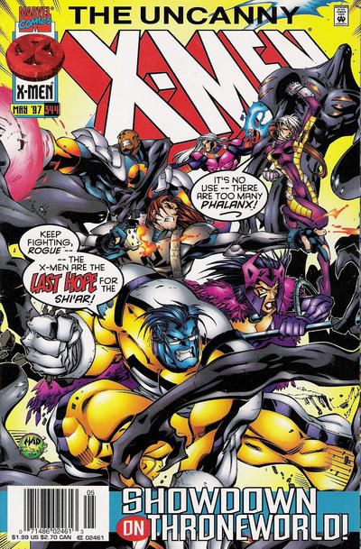 Uncanny X-Men, Vol. 1 Casualities of War 344B