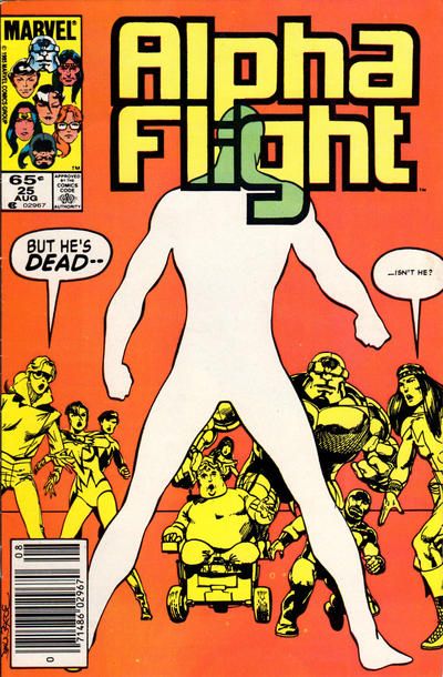 Alpha Flight, Vol. 1 ...And graves give up their dead... / Up from Lazarus' box 25B