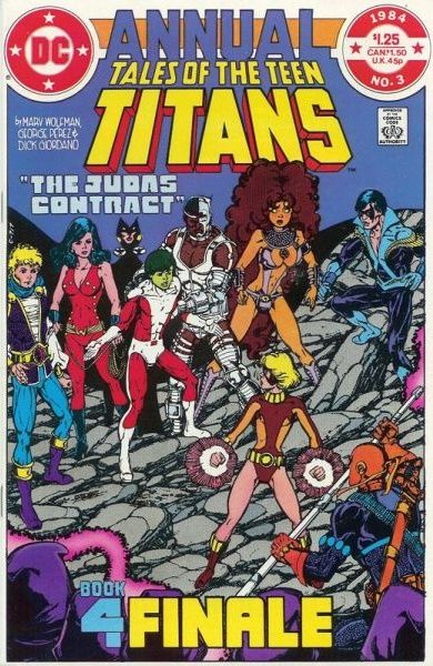 Tales of the Teen Titans Annual The Judas Contract, Book 4: Finale 3A