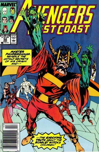 The West Coast Avengers, Vol. 2 Fragments of a Greater Darkness 52B