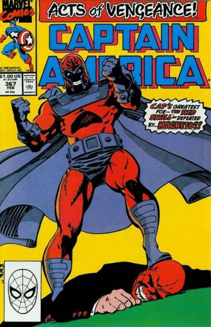 Captain America, Vol. 1 Acts of Vengeance - "Magnetic Repulsion" / "The Way of the Snake" 367A