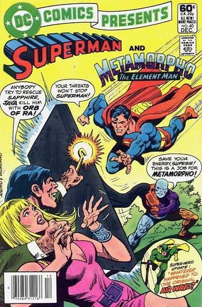 DC Comics Presents, Vol. 1 The Day The Elements Went Wild / Whatever Happened to the Original Air Wave 40B