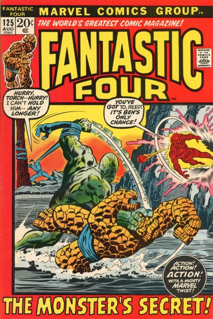 Fantastic Four, Vol. 1 The Monster's Secret! 125A