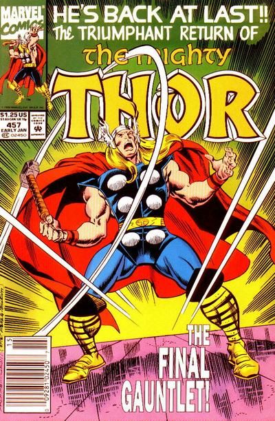 Thor, Vol. 1 Final Gauntlet; To Love No More 457B