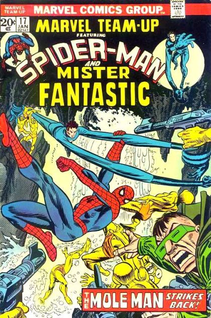 Marvel Team-Up, Vol. 1 Spider-Man and Mister Fantastic: Chaos at the Earth's Core! 17