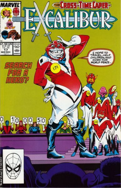 Excalibur, Vol. 1 The Cross-Time Caper, Part 6: From The Crucible - A Captain? 17A