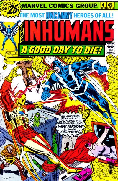 Inhumans, Vol. 1 The Doom Called Shatterstar! 4A