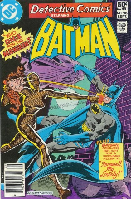 Detective Comics, Vol. 1 Who Dies For The Manikin / Farewell, My Lovely 506B