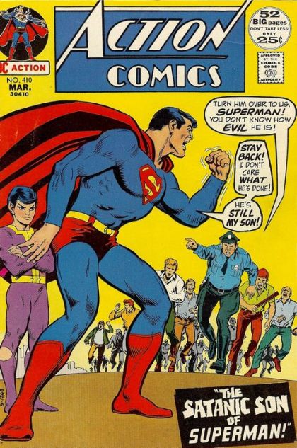 Action Comics, Vol. 1 The Satanic Son of Superman; Healing Hands from Beyond!; The Secret Olympic Heroes, Part 2 410