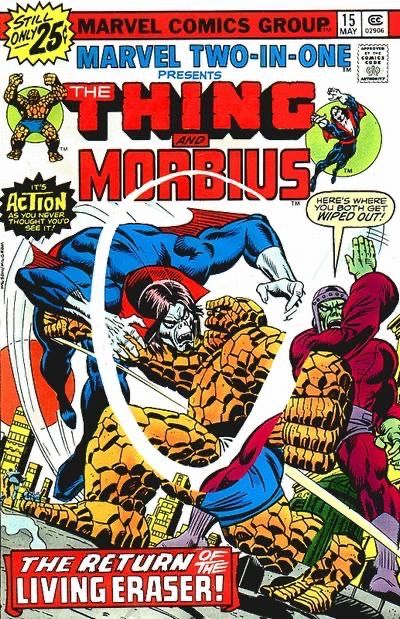 Marvel Two-in-One, Vol. 1 The Return of the Living Eraser 15A