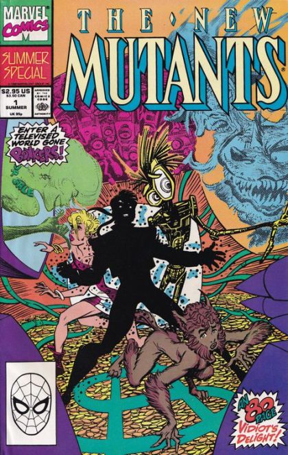 New Mutants Summer Special A Mutant in Megalopolis 1A