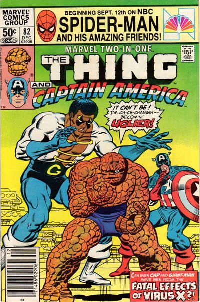 Marvel Two-in-One, Vol. 1 The Fatal Effects Of Virus X! 82B