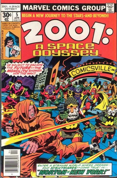 2001: A Space Odyssey Norton of New York 2040 A.D. 5A