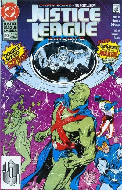 Justice League / International / America Glory Bound, A Blaze of Glory 50A