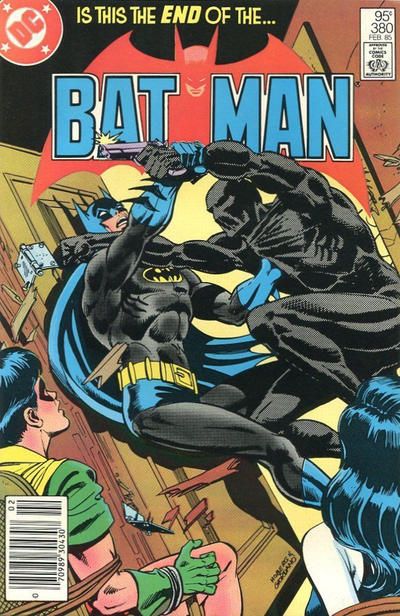 Batman, Vol. 1 End Of The Bat 380C