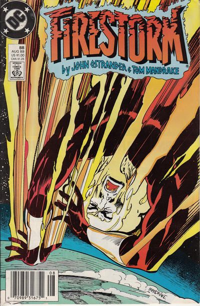 Firestorm, the Nuclear Man, Vol. 2 (1982-1990) Meltdown 88B