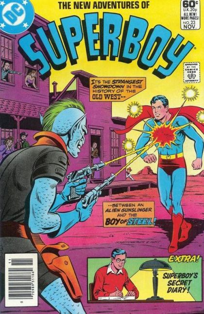 The New Adventures of Superboy The Superboy Who Never Was!; The Day of the Secret Signal! 23B