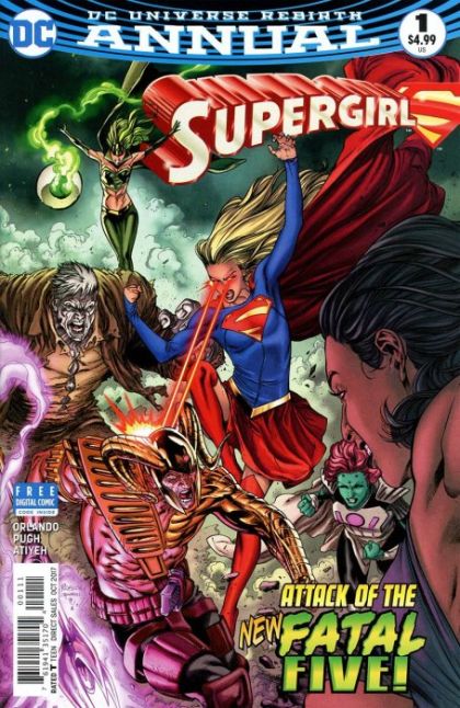 Supergirl, Vol. 7 Annual The Girl of No Tomorrow, The Girl of No Tomorrow Part 2 1