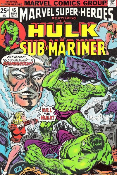 Marvel Super-Heroes, Vol. 1 The Abomination! 45