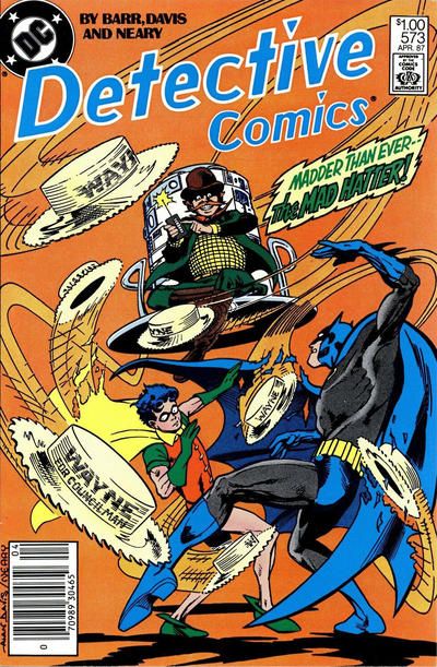 Detective Comics, Vol. 1 The Mad Hatter Flips His Lids! 573C