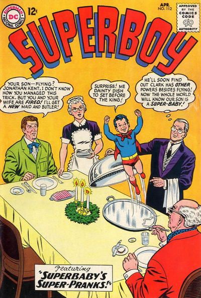 Superboy, Vol. 1 The Boy Who Replaced Clark Kent 112