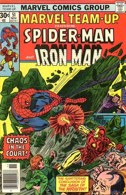 Marvel Team-Up, Vol. 1 Spider-Man and Iron Man: The Trial of the Wraith! 51A
