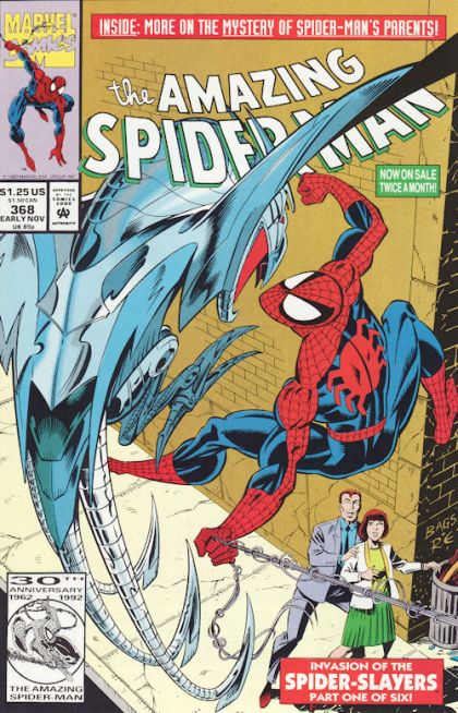 The Amazing Spider-Man, Vol. 1 Invasion of the Spider-Slayers, 1/6: On Razored Wings / Cashing In 368A