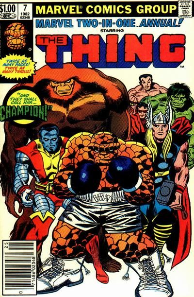 Marvel Two-in-One Annual And They Shall Call Him... Champion! 7B