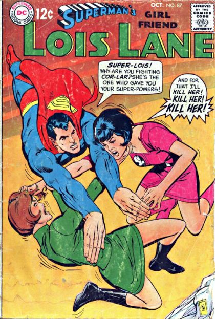 Superman's Girl Friend Lois Lane Feud of the Super-Femmes / The Jealous Lois Lane 87