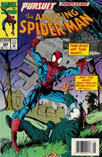 The Amazing Spider-Man, Vol. 1 Pursuit - Part 4: The Faceless Man 389B
