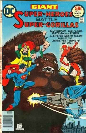 Giant Super-Heroes Battle Super-Gorillas #1